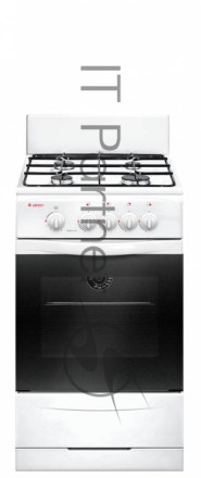 Плита газовая Gefest ПГ 3200-08 К33 белый, конфорок 4 шт, духовка 42 л, 50 см x 85 см x 53 см