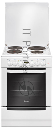 Плита электрическая Gefest 6140-03 белый, конфорок 4 электрических, духовка 55 л, 60 см x 85 см x 60 см