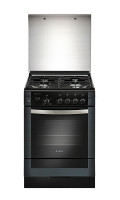 Плита газовая Gefest ПГ 6300-03 0046 черный, конфорок 4 шт, духовка 52 л, 60 см x 85 см x 60 см