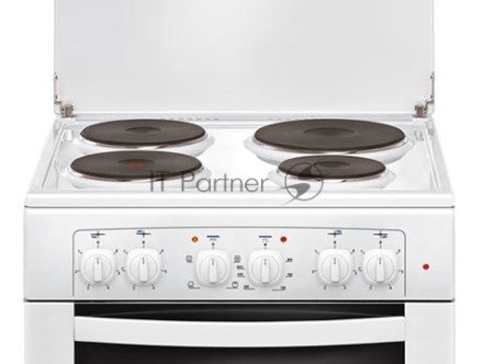 Плита электрическая Gefest 6140-01 белый, конфорок 4 электрических, духовка 55 л, 60 см x 85 см x 60 см
