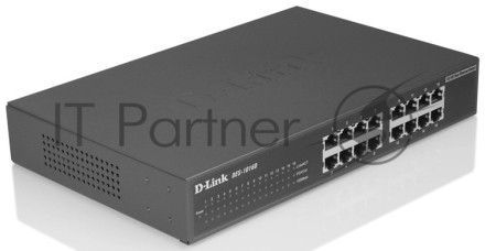 Коммутатор D-Link 10/100mbps 16-port DES-1016D