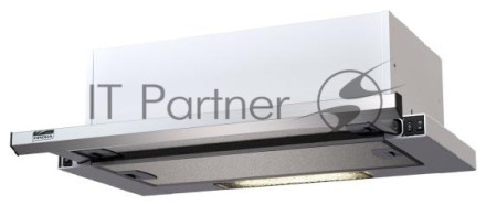 Вытяжка встраиваемая KRONA Kamilla slim 600 нержавеющая сталь/белый, 60 см, 1066 куб. м/ч, 58 дБ