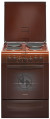 Плита электрическая Gefest 6140-02 0001 коричневый, конфорок 4 электрических, духовка 55 л, 60 см x 85 см x 60 см