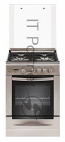Плита газовая Gefest ПГ 6100-04 0004 серебристый, конфорок 4 шт, духовка 52 л, 60 см x 85 см x 60 см