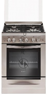 Плита газовая Gefest ПГ 6100-02 0004 серебристый, конфорок 4 шт, духовка 52 л, 60 см x 85 см x 60 см