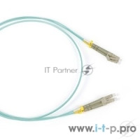 Патч-корд Hyperline волоконно-оптический (шнур) MM 50/125(OM3), LC-LC, duplex, LSZH, 2 м FC-D2-503-LC/PR-LC/PR-H-2M-LSZH-AQ (FC-503-LC-LC-10G-2M)