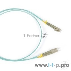 Патч-корд Hyperline волоконно-оптический (шнур) MM 50/125(OM3), LC-LC, duplex, LSZH, 2 м FC-D2-503-LC/PR-LC/PR-H-2M-LSZH-AQ (FC-503-LC-LC-10G-2M)