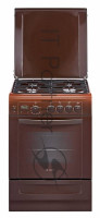 Плита газовая Gefest ПГ 6100-03 0001 коричневый, конфорок 4 шт, духовка 52 л, 60 см x 85 см x 60 см