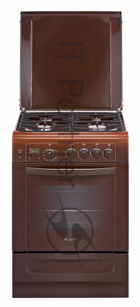 Плита газовая Gefest ПГ 6100-03 0001 коричневый, конфорок 4 шт, духовка 52 л, 60 см x 85 см x 60 см