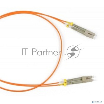 Патч-корд Hyperline волоконно-оптический (шнур) MM 50/125, LC-LC, duplex, LSZH, 2 м FC-D2-50-LC/PR-LC/PR-H-2M-LSZH-OR (FC-50-LC-LC-PC-2M)