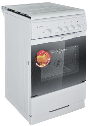 Плита газовая Gefest 3200-06 К2 белый, конфорок 4 шт, духовка 42 л, 50 см x 85 см x 57 см