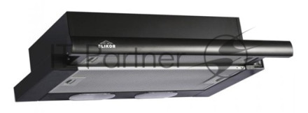 Вытяжка встраиваемая Elikor Интегра 60П-400-В2Л черный, 60 см, 400 куб. м/ч, 55 дБ