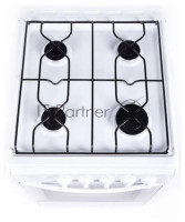 Плита газовая Flama RG 24019 белый, конфорок 4 шт, духовка 50 л, 50 см x 85 см x 60 см