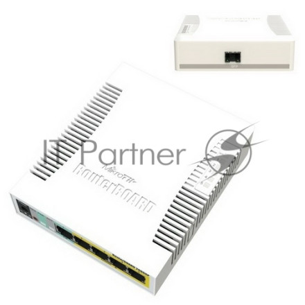 Коммутатор сетевой MikroTik RB260GSP RouterBOARD 260GSP with indoor case and power supply