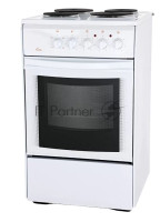 Плита электрическая Flama AE 1403 W белый, конфорок 4 шт, духовка 50 л, 50 см x 85 см x 60 см