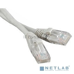 Патч-корд PC-LPM-UTP-RJ45-RJ45-C6-15M-LSZH-GY Патч-корд U/UTP, Cat.6, LSZH, 15 м, серый
