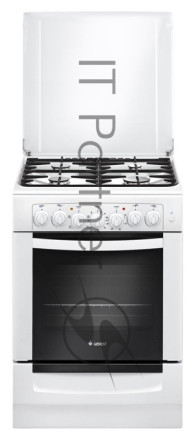 Плита комбинированная Gefest ПГЭ 6102-02 белый, конфорок 4 газовых, духовка 55 л, 60 см x 85 см x 60 см