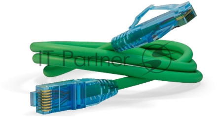 Патч-корд PC-LPM-UTP-RJ45-RJ45-C6-0.5M-LSZH-GN Патч-корд U/UTP, Cat.6, LSZH, 0.5 м, зеленый