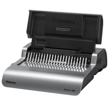 Переплетчик Fellowes Quasar E (FS-56209) A4/перф.20л.сшив/макс.500л./пластик.пруж. (6-50мм)/электр.