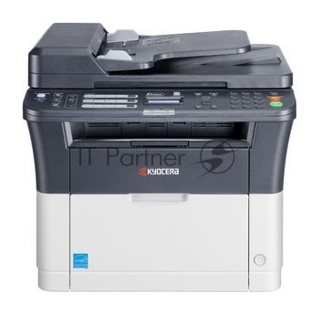 МФУ лазерное Kyocera Ecosys FS-1125MFP (1102M73RU0/1102M73RUV/1102M73RU2/1102M73NX2/1102M73DZ2), A4, ч/б, печ. до 25 стр/мин., скан. до 18 стр/мин. (ч/б) 6 стр/мин. (цвет), 600 x 600 dpi, USB, RJ-45