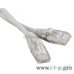 Патч-корд Hyperline PC-LPM-UTP-RJ45-RJ45-C6-3M-LSZH-GY Патч-корд UTP, Cat.6, LSZH, 3 м, серый 