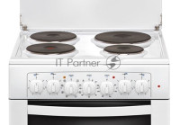 Плита электрическая Gefest 6140-02 белый, конфорок 4 электрических, духовка 55 л, 60 см x 85 см x 60 см