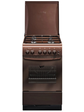 Плита газовая Gefest ПГ 3200-05 К19 коричневый, конфорок 4 шт, духовка 44 л, 50 см x 85 см x 57 см