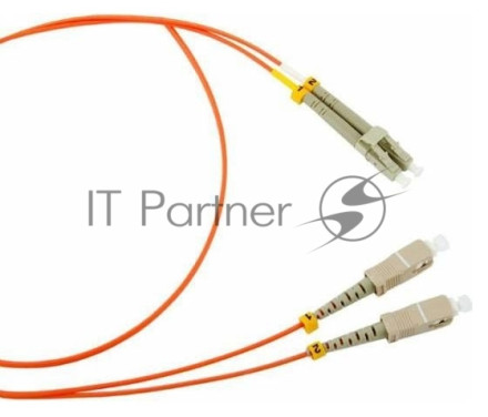 Патч-корд Lanmaster TWT (TWT-2LC-2SC/SU-2.0) дуплекс. одномодовый. 2м