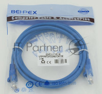 Патч-корд molded 5E Copper 3m Blue