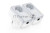 Сетевой адаптер TP-Link TL-PA4010PKIT AV600 Powerline Adapter with AC Pass Through Starter Kit, Ultra Compact Size, 500Mbps Powerline Datarate, 10/100Mbps Fast Ethernet, HomePlug AV, Green Powerline, Plug and Play