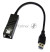 Адаптеры USB Ethernet 5bites Кабель-адаптер 5bites UA3-45-01BK USB3.0 -> RJ45 10/100/1000 Мбит/с, 10 см