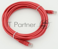 Патч-корд molded 5E Copper 5m красный