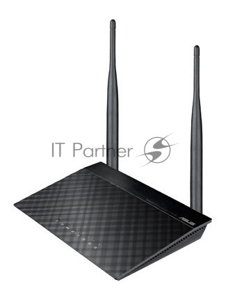 Сетевое оборудование ASUS RT-N12 E WiFi Router (RTL) 802.11b/g/n, 4UTP 10/100 Mbps, 1WAN, 300Mbps, 2x2dBi