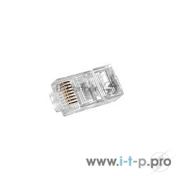 Коннектор Gembird RJ45 8P8C (100 шт. в уп) без вставки