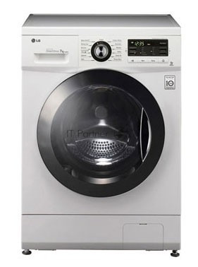 Стиральная машина LG F1096TD3 белая, загрузка фронтальная 8кг, 1000 об/мин., класс: A